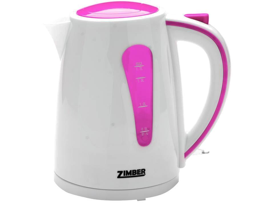 Zimber ZM-10845 электрический чайникZM-10845 Zimber ZM-10845 электрический чайникZM-10845Быстро вскипятить воду или поддерживать ее горячей в течение долгого времени поможет чайник Zimber. На рынке бытовой техники этот прибор пользуется неизменной популярностью благодаря высокому качеству, безопасности и удобству в использовании. Чайник оснащен скрытым нагревательным элементом, что очень удобно – он более долговечен, чем спираль, и не подвержен образованию накипи. Для безопасного использования в чайниках Zimber предусмотрены функции автоматического отключения при отсутствии воды или открытии крышки, а также встроенная защита от перегрева. Яркие цвета несомненно порадуют и внесут краски в Вашу кухню!