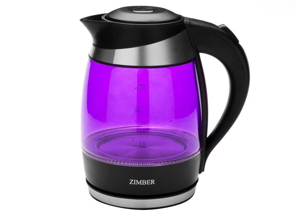 Zimber ZM-10977 электрический чайникZM-10977 Zimber ZM-10977 электрический чайникZM-10977Электрический чайник Zimber ZM-10977 является прекрасным решением для тех, кто любит устраивать себе перерывы в работе на чашечку чая или кофе. Он прост в управлении и долговечен в использовании. Чайник автоматически выключается при закипании.