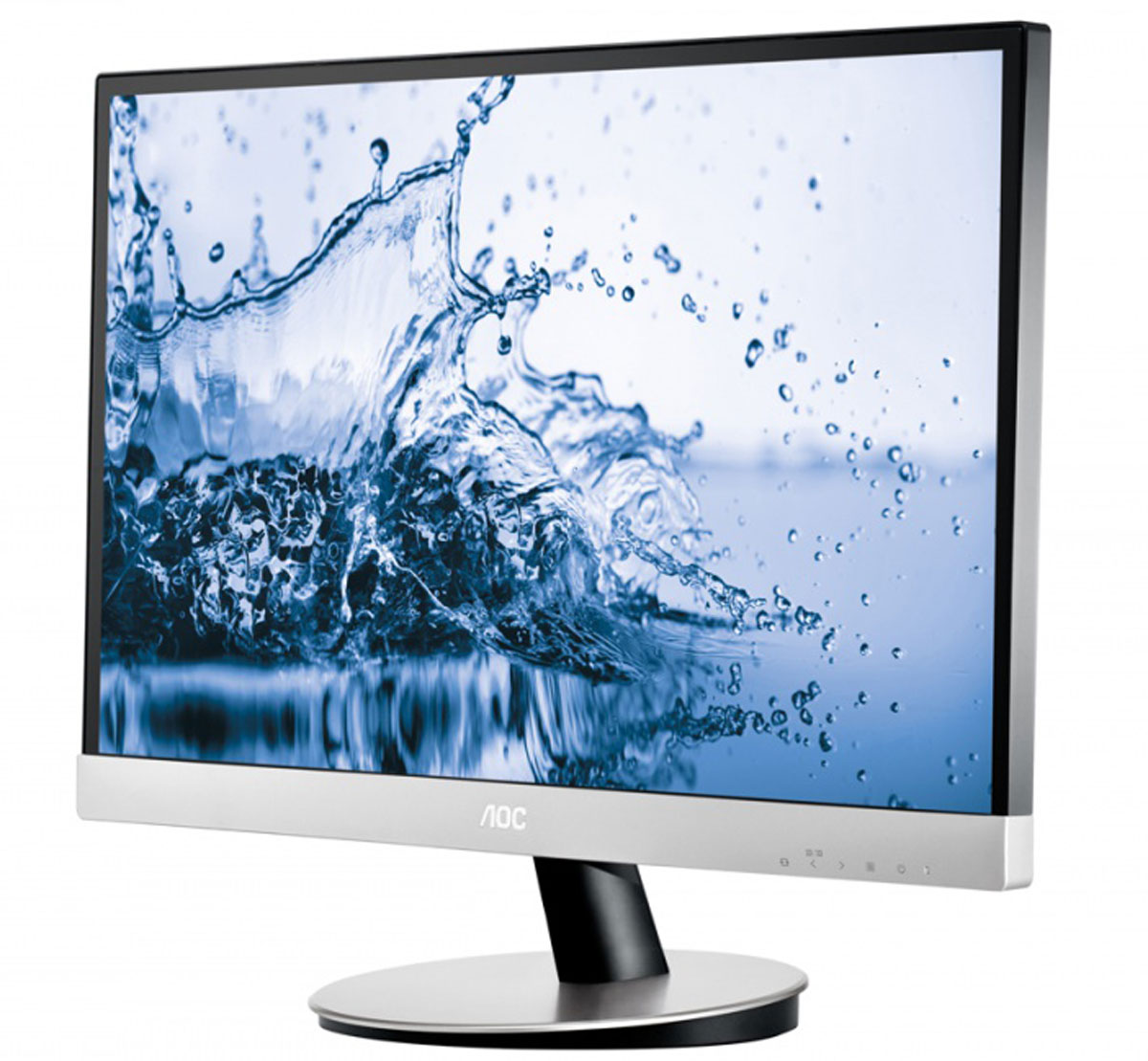 AOC i2769Vm, Black мониторi2769Vm AOC i2769Vm, Black мониторi2769VmБлагодаря инновационному интерфейсу MHL (Mobile High-Definition Link) на Full HD монитор AOC i2769Vm можно выводить изображение с мобильных телефонов и планшетов под управлением ОС Android, что позволит их владельцам комфортно просматривать фотографии и видео, а также играть на его большом экране с диагональю 68,6 см (27 дюймов). Кроме того, подключенные к дисплею портативные устройства можно заряжать прямо во время использования. Модель построена на основе IPS-матрицы и оснащена светодиодной подсветкой, что, помимо высокого уровня контрастности и яркости 250 кд/кв.м, позволяет ей демонстрировать великолепную чистоту цвета и стабильность углов обзора. myPlay i2757Fm — это отличный инструмент для демонстрации Ваших фотографий и видеороликов!