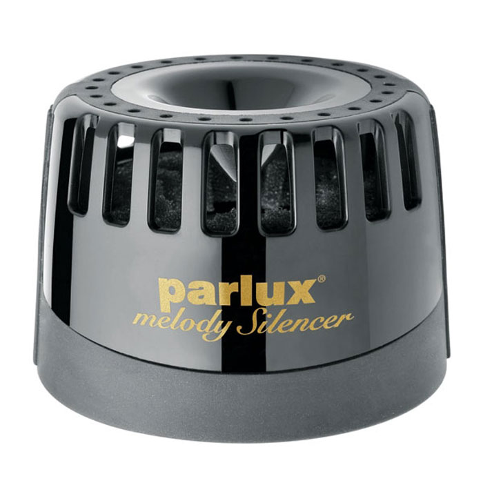 Parlux 0901-sil глушитель для фена0901-sil Parlux 0901-sil глушитель для фена0901-silНе просто тихо, а очень тихо работает теперь любой фен Parlux! Просто наденьте специальный глушитель Parlux 0901-sil на заднюю часть корпуса фена и вы просто поразитесь, действительно тихо работает! Шума практически нет! Профессионалы парикмахеры, стилисты очень высоко оценили данную разработку итальянских дизайнеров и конструкторов, ведь общаться с клиентами стало легче. Любое слово и пожелание теперь слышно лучше. Кроме того глушитель является дополнительным фильтром от попадания в мотор фена волос и других нежелательных предметов, тем самым продлевая срок службы прибора.