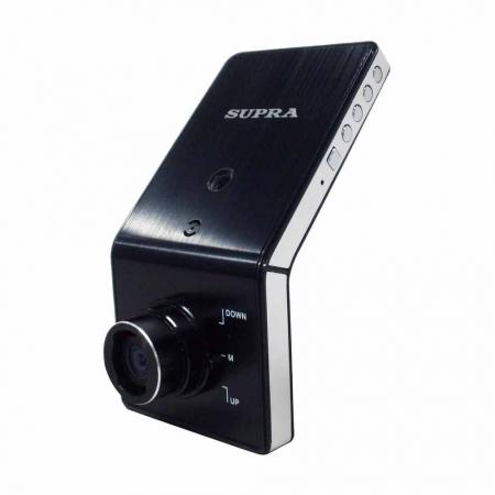 Supra SCR-533 видеорегистратор2205 Supra SCR-533 видеорегистратор2205Видеорегистратор Supra SCR-533 ведет непрерывную запись аудио- и видеоинформации с использованием высокоэффективного метода сжатия видео кодека Н.264, что определяет хорошее качество изображения. Угол обзора в 120 градусов создает максимальную видимость сквозь лобовое стекло, в достаточной мере присутствует обзор соседних полос и создается эффект присутствия автомобиля.