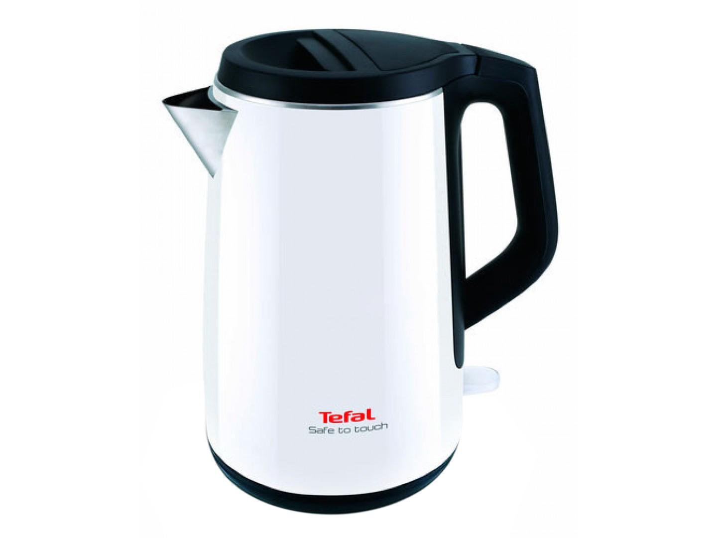 Tefal KO3701 Safe to Touch, White электрический чайникko3701 Tefal KO3701 Safe to Touch, White электрический чайникko3701Электрический чайник Tefal Safe to touch с корпусом из высококачественной нержавеющей стали и отделкой из термостойкого пластика, благодаря двойному слою изоляции, сохранит воду после кипячения теплой до 30 минут. Функция автоматического отключения при закипании воды, световой индикатор и подставка с возможностью поворота на 360° обеспечат удобство в использовании, а строгий стильный дизайн позволит стать чайнику украшением вашей кухни.