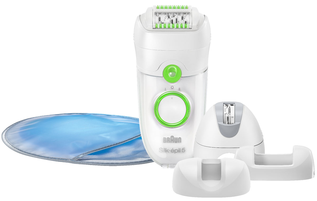 Braun Silk-epil 5 SE5580 эпилятор с технологией Close-GripBRE611/00 Braun Silk-epil 5 SE5580 эпилятор с технологией Close-GripBRE611/00Удаляет даже самые короткие волоски, достигая результата, неподвластного восковой эпиляции Эпилятор Braun Silk-epil 5 предназначен для эффективного, супер мягкого удаления волос на долгий период времени, новый Silk-epil 5 идеальный прибор для женщин, которые только начинают использовать эпилятор. Он оснащён технологией Close-Grip с 40 роликами с зубчиками, которые удаляют даже короткие и тонкие волоски. Эпилятор Braun Silk-epil 5 оснащен также специальной системой комфорта с массажными роликами, которые стимулируют и эффективно успокаивают кожу во время эпиляции. - Очень мягкая эпиляция с системой комфорта использующей высокочастотные массажные ролики и охлаждение для смягчения кожи после эпиляции. - 40 близко расположенных пинцетов удаляют даже короткие и тонкие волоски, делают кожу гладкой на протяжении 4 недель. - Поставляется с тремя насадками, включая...