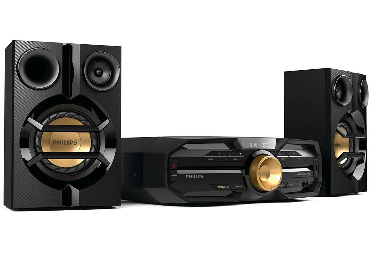 Philips FXD18/51 микросистемаFXD18/51 Philips FXD18/51 микросистемаFXD18/51Беспроводная передача музыки через Bluetooth с любого смарт-устройства и технология NFC для мгновенного сопряжения. Двойной усилитель повышает качество звука, а общая выходная мощность 300 Вт обеспечивает насыщенное звучание. Беспроводная передача музыки со смартфона через Bluetooth: Bluetooth — надежная и энергоэффективная технология беспроводной связи малого радиуса действия, которая позволяет с легкостью подключать iPod/iPhone/iPad и другие Bluetooth-устройства, например смартфоны, планшетные компьютеры и ноутбуки. Теперь вы сможете без проводов воспроизводить на этой акустической системе любимую музыку и звук во время игр или просмотра видео. Двойной усилитель для улучшения звучания: Двойной усилитель повышает качество звучания путем уменьшения перекрестных искажений между НЧ- и ВЧ-динамиками, поскольку каждый преобразователь имеет отдельный усилитель. В результате низкочастотный звук получается глубоким и мощным и не мешает воспроизведению более высоких...