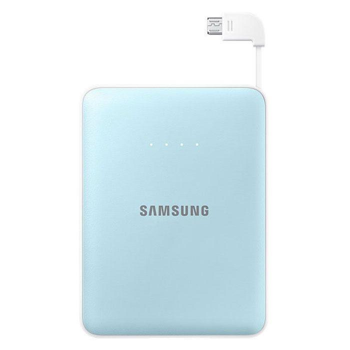 Samsung EB-PG850B, Blue внешний аккумуляторEB-PG850BLRGRU Samsung EB-PG850B, Blue внешний аккумуляторEB-PG850BLRGRUSamsung EB-PG850BCRGRU Pink Fox - это не просто внешний аккумулятор, но и самое настоящее украшение вашей сумки, а также забота о природе и вымирающих животных. Часть доходов от продажи этого устройства производитель направляет на сохранение вымирающих видов. Используемая в этой модели батарея обладает высокой емкостью 8400 мАч, чего достаточно для зарядки нескольких устройств. Причем делать вы можете это даже одновременно: Samsung EB-PG850B поддерживает параллельное подключение двух заряжаемых гаджетов, 5-уровневый индикатор показывает степень разряженности аккумулятора. Проверить состояние устройства можно одним нажатием клавиши. Аккумуляторные элементы Samsung SDI, используемые в этой модели, прошли тщательные испытания под контролем технических специалистов Samsung. Поэтому вы можете не волноваться о надежности устройства
