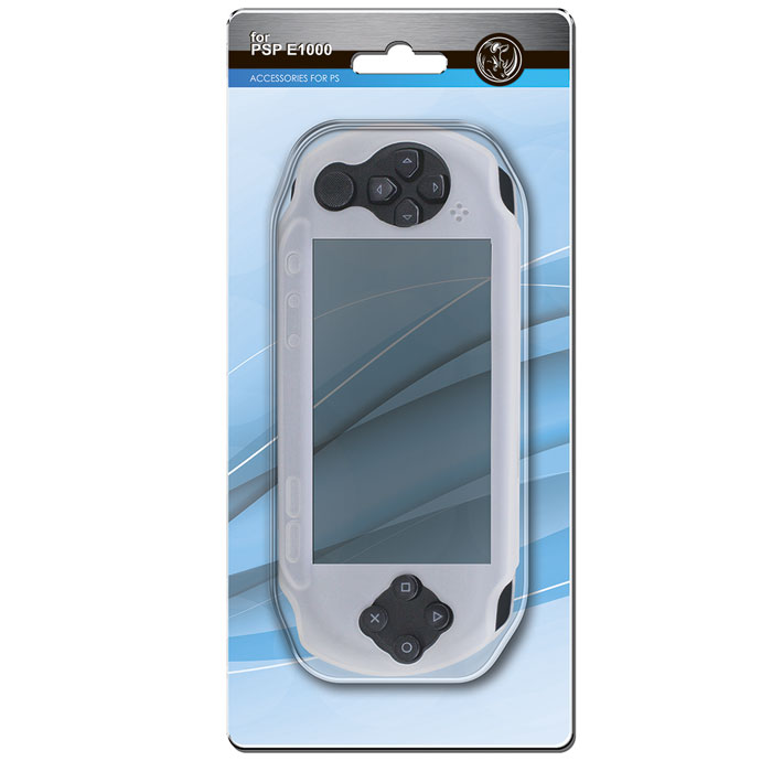 Силиконовый чехол Black Horns для Sony PSP E1000 (серый)BH-PSE0204(R) Силиконовый чехол Black Horns для Sony PSP E1000 (серый)BH-PSE0204(R)Силиконовый защитный чехол Black Horns для Sony PSP E1000 - стильная и надежная защита из высококачественного силиконового материала. Чехол надежно защитит вашу приставку от внешних воздействий. Покрытие имеет безопасную структуру, предотвращающее скольжение и вероятность выскальзывания из рук.