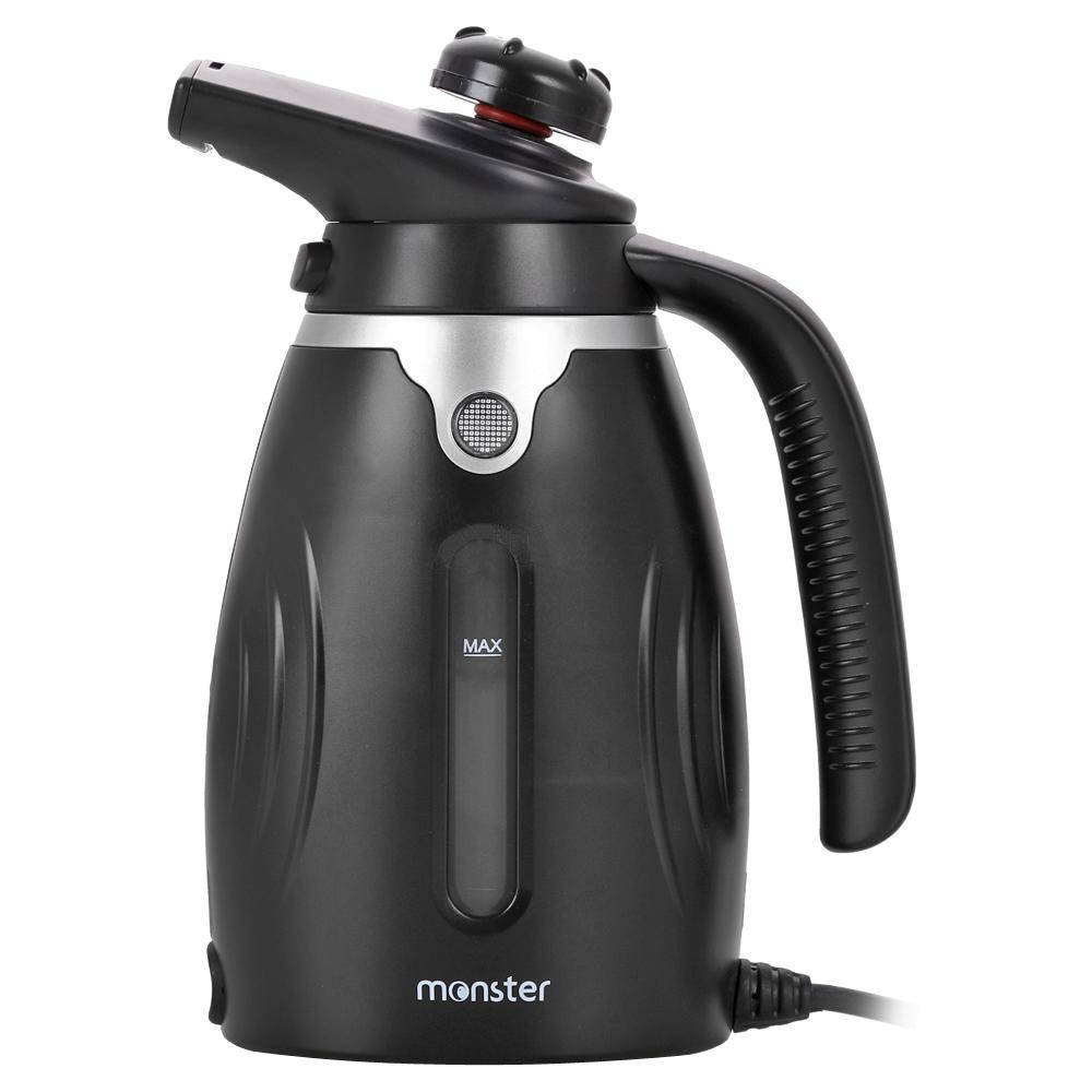 Monster MS-10748, Black отпаривательMS-10748_black Monster MS-10748, Black отпаривательMS-10748_blackMonster 10748 - это ручной отпариватель мощностью 800 Вт, предназначенный для быстрого устранения складок на одежде. Этот прибор является не просто удобной заменой привычному утюгу - в число функций, которые он выполняет, входят такие, как универсальность (подходит для работы с любыми видами тканей), компактность и легкость (вы всегда сможете взять его с собой в дорогу), возможность очистки тканей от пуха, шерсти и ниток с помощью специальной щеточки и комфортное использование - данная модель оснащена удобной ручкой, а насадка складывается на 90 °С, что обеспечивает удобное хранение прибора.