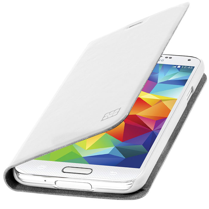 Promate Tama-S5 чехол для Samsung Galaxy S5, White00007903 Promate Tama-S5 чехол для Samsung Galaxy S5, White00007903Дизайнеры Tama-S5 смогли создать по-настоящему многофункциональный и практичный чехол для Galaxy S5. В передней флип - крышке предусмотрены карманы для кредитных карт, абонементов, визиток и пр, а также встроен магнитный замок, плотно фиксирующий крышку при закрывании. Складной дизайн чехла позволяет его использовать как горизонтальную подставку для смартфона. Разные цвета придадут вашему Samsung яркую индивидуальность.