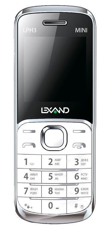 Lexand LPH3 Mini, WhiteLPH3 w Lexand LPH3 Mini, WhiteLPH3 wLexand Mini LPH-3 - это отличный надежный бабушкофон, который великолепно подойдет не только пожилым людям, но и людям с ограниченным зрением. Яркий экран и крупный шрифт помогут разглядеть телефонный номер и смс-сообщения, а крупная удобная клавиатура не вызовет никаких сложностей и дискомфорта при наборе. Функции голосовые подсказки набора номера и голосовой определитель номера позволяют пользоваться телефоном даже слабовидящим Неоновая подсветка позволяет с легкостью набирать номер или сообщения даже в условиях плохого освещения. Стильный корпус очень прочен и надежен, так что телефон прослужит Вам долго. Аккумулятор на 400 мАч позволяет телефону долго работать без необходимости подзарядки