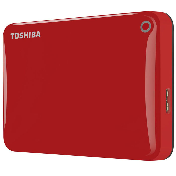 Toshiba Canvio Connect II 2TB, Red внешний жесткий диск (HDTC820ER3CA)HDTC820ER3CA Toshiba Canvio Connect II 2TB, Red внешний жесткий диск (HDTC820ER3CA)HDTC820ER3CAToshiba Canvio Connect II дает вам возможность быстро передавать файлы с интерфейсом USB 3.0 и хранить до 3 ТБ данных на внешнем жестком диске. Устройство полностью готово для работы с Microsoft Windows и не требует установки программного обеспечения, так что ничего не может быть удобнее для хранения всех ваших любимых файлов. В офисе или в дороге его классический дизайн будет всегда уместен. Более того, Toshiba Canvio Connect II позволяет подключаться также и к оборудованию с совместимостью USB 2.0. Этот внешний накопитель обеспечивает доступ к вашим файлам практически из любого места и с любого устройства. Toshiba Canvio Connect II может легко превратить ваш компьютер в облачный сервер благодаря предустановленному ПО для удаленного доступа (накопитель должен быть подключен к компьютеру и Wi-Fi). Помимо удаленного доступа это устройство предоставляет своему владельцу 10 ГБ дополнительного места в облачном сервисе. Программное обеспечение NTI Backup Now EZ обеспечивает...