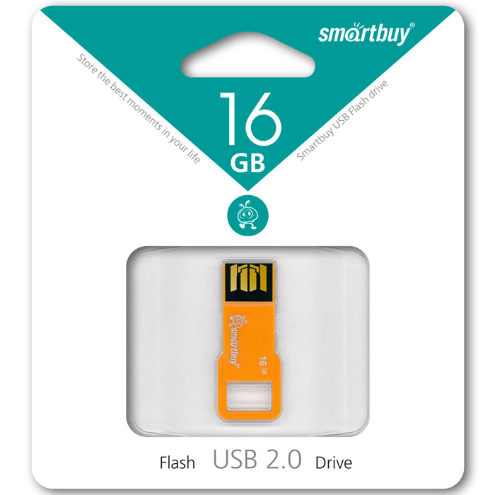 SmartBuy BIZ 16GB, Orange USB-накопительSB16GBBIZ-O SmartBuy BIZ 16GB, Orange USB-накопительSB16GBBIZ-OSmartBuy BIZ 16GB - компактный и легкий USB-накопитель, который поможет вам сохранить большой объем информации различного типа. Для удобства ношения предусмотрено ушко, которое позволяет носить флешку с собой в качестве брелока на ключах. Пропускная способность интерфейса: 480 Мбит/сек Совместим с: Windows 7, Windows 8, Windows Vista, Windows XP, Windows 2000, Linux, MAC OS X
