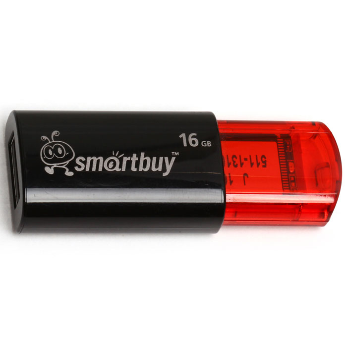 SmartBuy Click 16GB, Black USB-накопительSB16GBCl-K SmartBuy Click 16GB, Black USB-накопительSB16GBCl-KНакопитель Smartbuy Click может похвастаться ярким дизайном благодаря инновационному выдвижному USB- коннектору. Click имеет отполированную и приятную на ощупь поверхность. Инновационный выдвижной коннектор Элегантный дизайн и приятная на ощупь отполированная поверхность Отверстие для шнурка Совместим с: Windows 8/7/XP/2000/Vista, Mac OS 8.6 и Linux 2.4.0 (или выше)