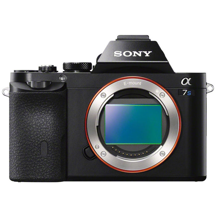 Sony Alpha A7S Body, Black цифровая фотокамераILCE7SB.CEC Sony Alpha A7S Body, Black цифровая фотокамераILCE7SB.CECSony Alpha A7S - компактная полнокадровая камера со сменными объективами. Крупная 35-миллиметровая полнокадровая матрица имеет в 50 раз большую площадь поверхности, чем матрица обычной компактной камеры. Большая площадь поверхности гарантирует значительно улучшенную светочувствительность при съемке в условиях недостаточной освещенности и позволяет уверенно контролировать глубину резкости. В сочетании с превосходной оптикой полнокадровая матрица Sony идеальна для творческой и профессиональной фотографии, а также для съемки пейзажей. Расширьте свои возможности фото- и видеосъемки благодаря сверхвысокой светочувствительности ISO от 50 до 409600 при фотосъемке и от 100 до 409600 при видеосъемке. Высокая светочувствительность ISO позволяет вести съемку без вспышки и избежать, таким образом, неестественного освещения, или увеличивать скорость затвора (чтобы «заморозить» движение) даже при слабом освещении, что идеально для съемки спортивных событий в пасмурный...
