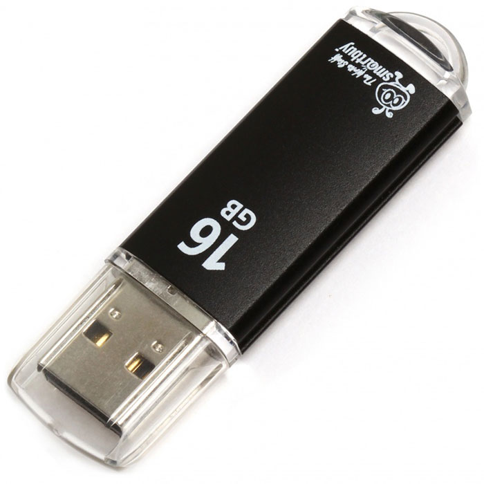 SmartBuy V-Cut 16GB, Black USB-накопительSB16GBVC-K SmartBuy V-Cut 16GB, Black USB-накопительSB16GBVC-KФлеш-накопитель SmartBuy V-Cut имеет классическую и удобную форму. При малых размерах у устройства большой объем памяти - 16 Гб. У флешки есть отверстие для шнурка, что позволит носить ее всегда с собой. Совместим с Windows 8/7/XP/2000/Vista, Mac OS 8.6 и Linux 2.4.0 (или выше). Пропускная способность интерфейса: 480 Мбит/сек