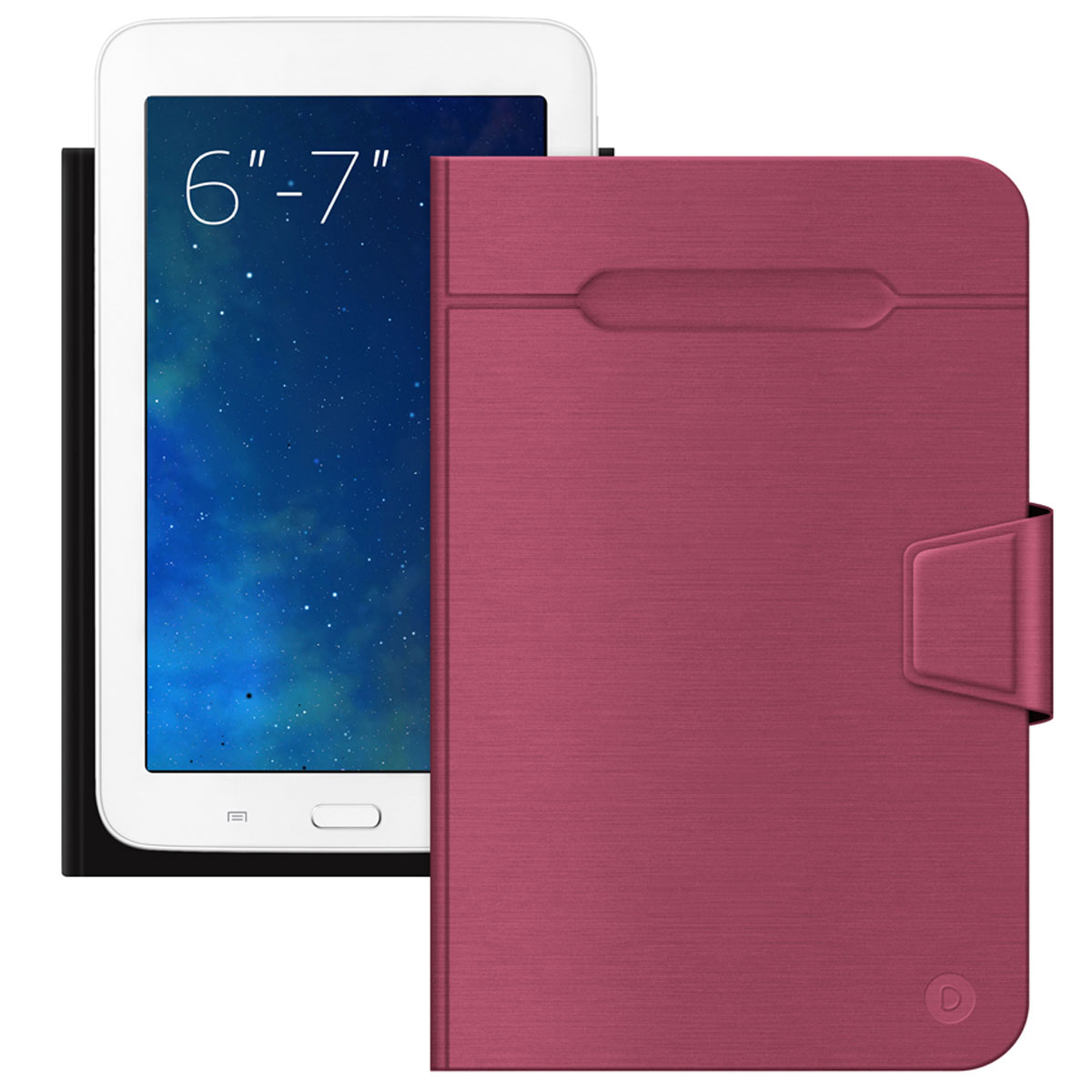 Deppa Wallet Fold чехол-подставка для планшетов и электронных книг 6-7, Red87028 Deppa Wallet Fold чехол-подставка для планшетов и электронных книг 6-7, Red87028Универсальный чехол Deppa Wallet Fold предназначен для защиты корпуса планшета или электронной книги диагональю 6-7 от механических повреждений и царапин в процессе эксплуатации. Верхняя часть чехла отгибается для фотографирования. Функция подходит для планшетов с любым расположением камер. Устройство фиксируется внутри чехла при помощи клеевого стикера. Имеется свободный доступ ко всем разъемам и кнопкам устройства.