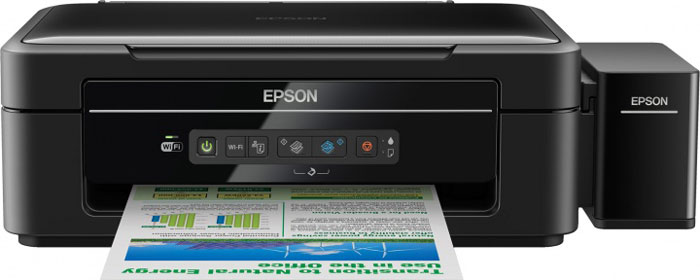 Epson L366 МФУC11CE54403 Epson L366 МФУC11CE54403Эксклюзивное МФУ Epson L366 специально создано для пользователей, которым нужна не только экономичная печать и сканирование по Wi-Fi, но и возможность печати фото без полей. Кроме того Epson L366 обладает высокой скоростью печати, что поможет сэкономить время при распечатке больших объемов документов. Ну и конечно же, как и все устройства серии Фабрика печати Epson, данное МФУ использует встроенные емкости для чернил вместо картриджей, что дает высокий ресурс расходных материалов и рекордно низкую себестоимость печати. Струйная печать без картриджей: Особенность всех устройств Фабрики печати Epson – это печать без картриджей. Вместо картриджей Epson L366 использует специальные емкости, из которых чернила поступают в печатающую головку через специальные тракты. При этом уникальное строение емкостей и трактов гарантирует высокое качество печати и надежность работы устройства даже без использования картриджей. Возможность печати до 3-х лет без...