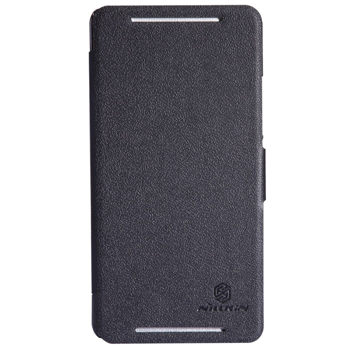 Nillkin Fresh Series Leather Case чехол для HTC One Max, BlackT-N-H8088-001 Nillkin Fresh Series Leather Case чехол для HTC One Max, BlackT-N-H8088-001Чехол Nillkin Fresh Series Leather Case сделан из высококачественного поликарбоната и экокожи. Он надежно фиксирует и защищает смартфон при падении. Обеспечивает свободный доступ ко всем разъемам и элементам управления.