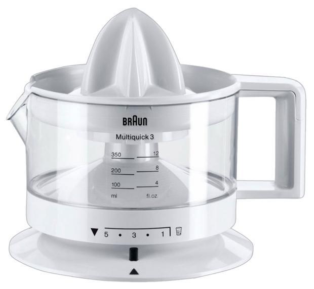 Braun CJ3000 Tribute cоковыжималкаCJ3000 Braun CJ3000 Tribute cоковыжималкаCJ3000С легкостью выбирайте какой сок вы хотите – установите количество желаемой мякоти простым поворотом за ручку. Для лучшего отжима – носик соковыжималки предотвращает разбрызгивание. Можете использовать за столом для завтрака.