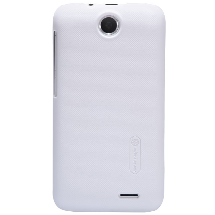 Nillkin Super Frosted Shield чехол для HTC Desire 310, WhiteT-N-HD310W-002 Nillkin Super Frosted Shield чехол для HTC Desire 310, WhiteT-N-HD310W-002Чехол Nillkin Super Frosted Shield для HTC Desire 310 изготовлен из экологически чистого поликарбоната путем высокотемпературной высокоточной формовки. Обе стороны чехла выполнены в соответствии с самой современной технологией изготовления матовых материалов, устойчивых к оседанию пыли, и покрыты краской, светящейся под воздействием ультрафиолета. Элегантный дизайн, чехол приятен на ощупь. Жесткость чехла предотвращает телефон от повреждений во время транспортировки. Размер чехла точно соответствует размеру телефона с четким соответствием всех функциональных отверстий. Вы можете использовать чехол, как вам будет удобно. Он изготовлен из цельной пластины методом загиба, износостойкий, устойчив к оседанию пыли, не скользит, устойчив к образованию отпечатков, легко чистится. Супертонкий Не скользит в руках
