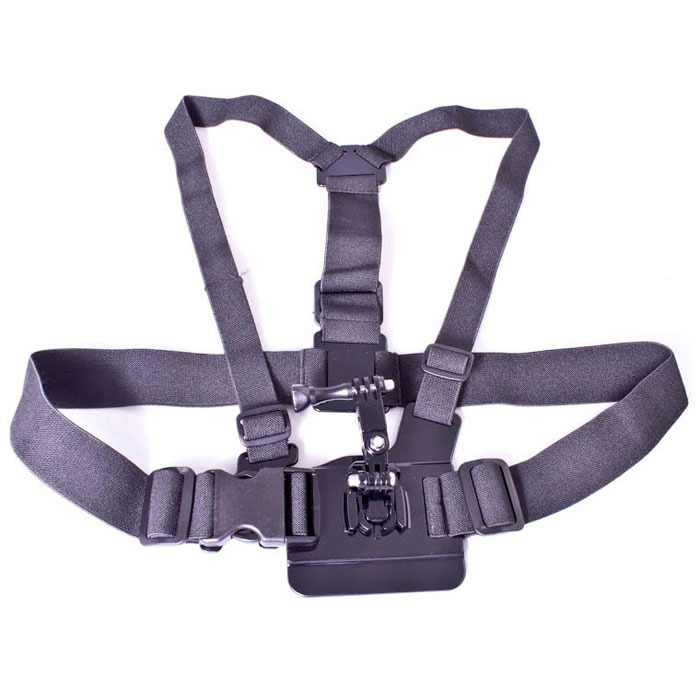 Dicom ExCST02 нагрудный ремень с площадкой для GoPro HeroExCST02 Dicom ExCST02 нагрудный ремень с площадкой для GoPro HeroExCST02Нагрудный ремень Dicom ExCST02 с площадкой для Gopro Hero3+/3/2/1 - универсальное крепление для камеры, позволяющее производить фото и видеосъемку с интересных ракурсов. Подходит для использования в горных (лыжи, сноуборд, маунтинбайк), водных (каякинг, рафтинг) видах спорта, мотокроссе. Регулируемые крепления позволяют легко подогнать ремень по размеру.