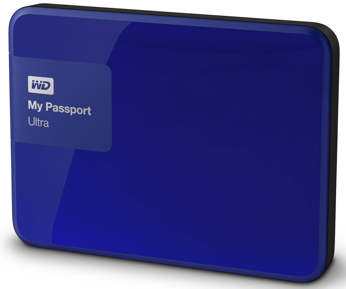 WD My Passport Ultra 1TB, Blue внешний жесткий диск (WDBDDE0010BBL-EEUE)WDBDDE0010BBL-EEUE WD My Passport Ultra 1TB, Blue внешний жесткий диск (WDBDDE0010BBL-EEUE)WDBDDE0010BBL-EEUEWD My Passport Ultra New - это портативный накопитель большой емкости, которому вы можете доверить хранение своих личных файлов. Этот накопитель, в котором используются передовые разработки WD в области жестких дисков, комплектуется программой автоматического резервного копирования WD Backup. Многофункциональная программа резервного копирования WD Backup - это одна из самых многофункциональных программ резервного копирования. Она еще понятнее и проще в работе, чем другие, и к тому же использует еще меньше ресурсов компьютера. С ее помощью вы можете сами задать оптимальный график автоматического резервного копирования своих файлов. Если вам требуется дополнительный уровень защиты, то в программе WD Backup можно настроить резервное копирование файлов в облачную службу Dropbox. Для облачного резервного копирования требуется подключение к Интернету и учетная запись Dropbox. Облачные службы могут быть доступны не во всех странах, а также могут быть изменены, прекращены...