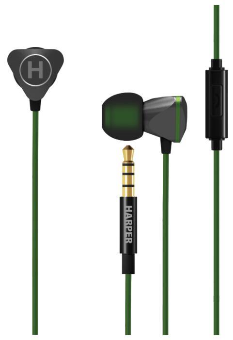 Harper HV-501, Green наушникиHV-501 green Harper HV-501, Green наушникиHV-501 greenНаушники HARPER HV-501 отличаются привлекательным дизайном - модель оснащена компактным и прочным металлическим корпусом , также они обладают функцией более точной настройки звука.Внутри каждого наушника находится динамик сетчатой конструкции с точно уравновешенным якорем. Он обеспечивает мягкое и чистое звучание, дополняемое энергичными басами. Благодаря этому создается эффект более теплого и полного акустического присутствия, позволяющий использовать наушники HARPER HV-501 для прослушивания разнообразной музыки, голосовых записей и звуковых дорожек. Кроме того, кабель из бескислородной меди высокой чистоты значительно снижает нежелательные искажения и гарантирует кристально чистое воспроизведение звука. Наушники HARPER HV-501 обладают повышенной комфортностью и надежно держатся в ушах за счет мягких гипоаллергенных вкладышей, специально разработанных так, чтобы максимально снизить утечку звука и обеспечить возможность их использования приверженцами активного образа...