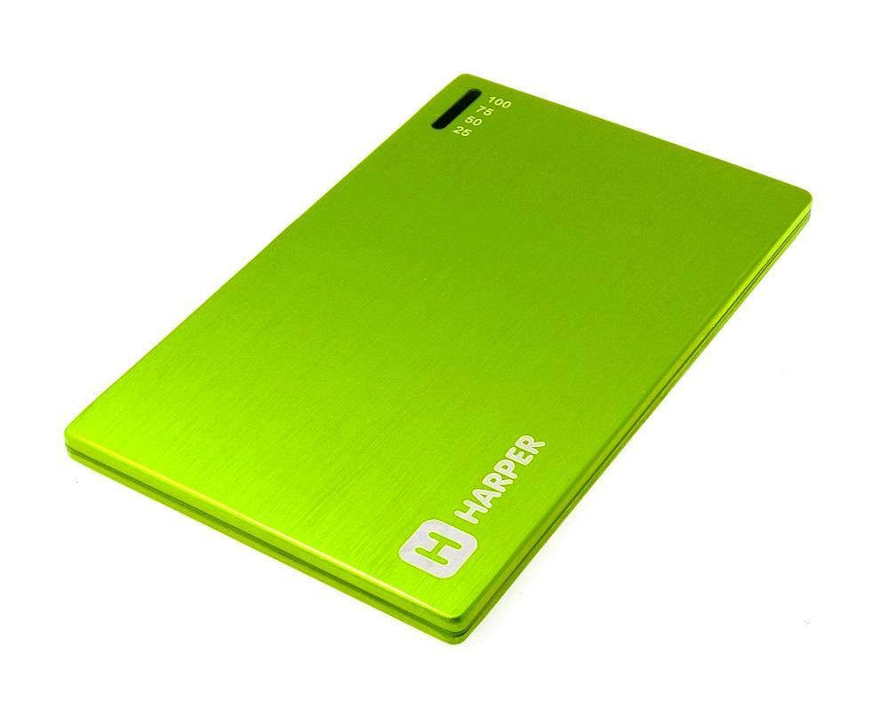 Harper PB-2000, Lime внешний аккумулятор Harper PB-2000, Lime внешний аккумулятор