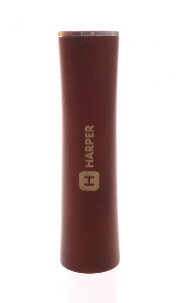 Harper PB-2600, Cherry внешний аккумуляторPB-2600 cherry Harper PB-2600, Cherry внешний аккумуляторPB-2600 cherryHarper PB-2600- современный мобильный внешний аккумулятор, подходящий для практически всех мобильных устройств. Его корпус выполнен из дерева, но выглядит устройство довольно стильно и элегантно. На боковых сторонах Harper PB-2600 есть два USB разъема, один из которых micro USB. Емкости аккумулятора достаточно чтобы зарядить несколько устройств, она составляет 2600 мАч. Благодаря, тому, что внешний аккумулятор компактен, он будет всегда у вас под рукой куда бы вы не решили отправиться.