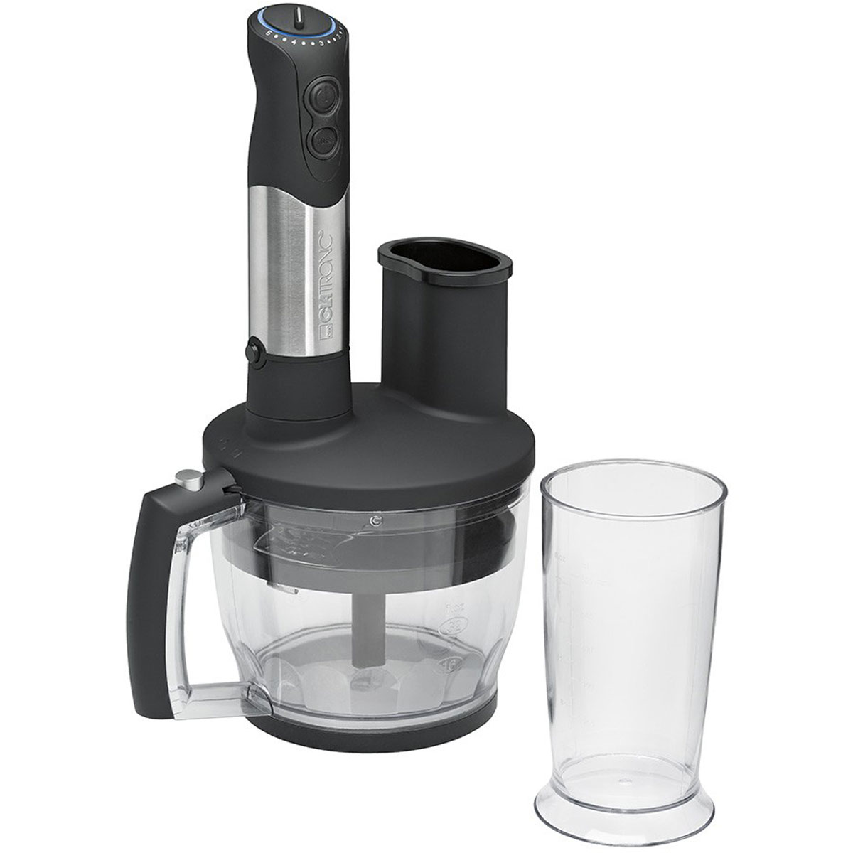 Clatronic SMS 3455, Black блендерSMS 3455 Black Clatronic SMS 3455, Black блендерSMS 3455 BlackДля любителей готовить, но не желающих тратить много времени на приготовление блюд, отличным помощником на кухне станет блендер Clatronic SMS 3455. Китайские производители всегда заботятся о своих будущих покупателях и делают свою продукцию максимально удобной в эксплуатации, и доступной для приобретения людьми, имеющим средний доход. Этот блендер имеет достаточно большой диапазон различных насадок, которые помогут приготовить как элементарные блюда - воздушные омлеты, так и сложны - фарши и смузи. Выполненные из качественной стали съемные ножи, измельчат различные категории продуктов, от жидких их видов, до твердых. Переключатель скоростей предусматривает работу этой техники в 3-х режимах, которые необходимы при использовании продуктов различной степени твердости. Отдав предпочтение блендеру Clatronic SMS 3455, вы получите надежного и мощного помощника, который значительно упростит процесс приготовления как общепринятых, так и редких блюд. Эта техника не требует какого-то...