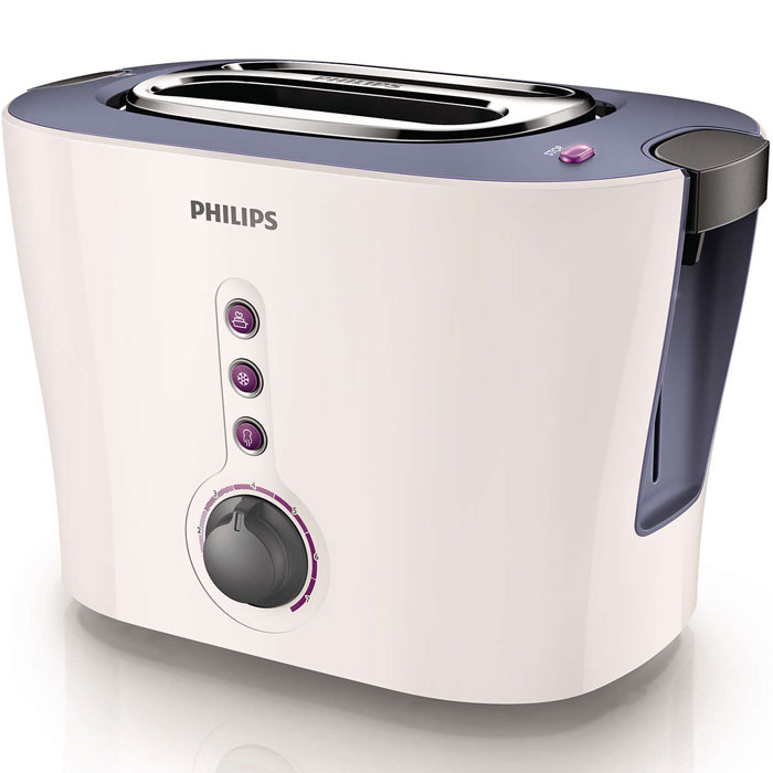 Philips HD2630/50 тостер philips тостер hd2630 50 белый серый 1000вт