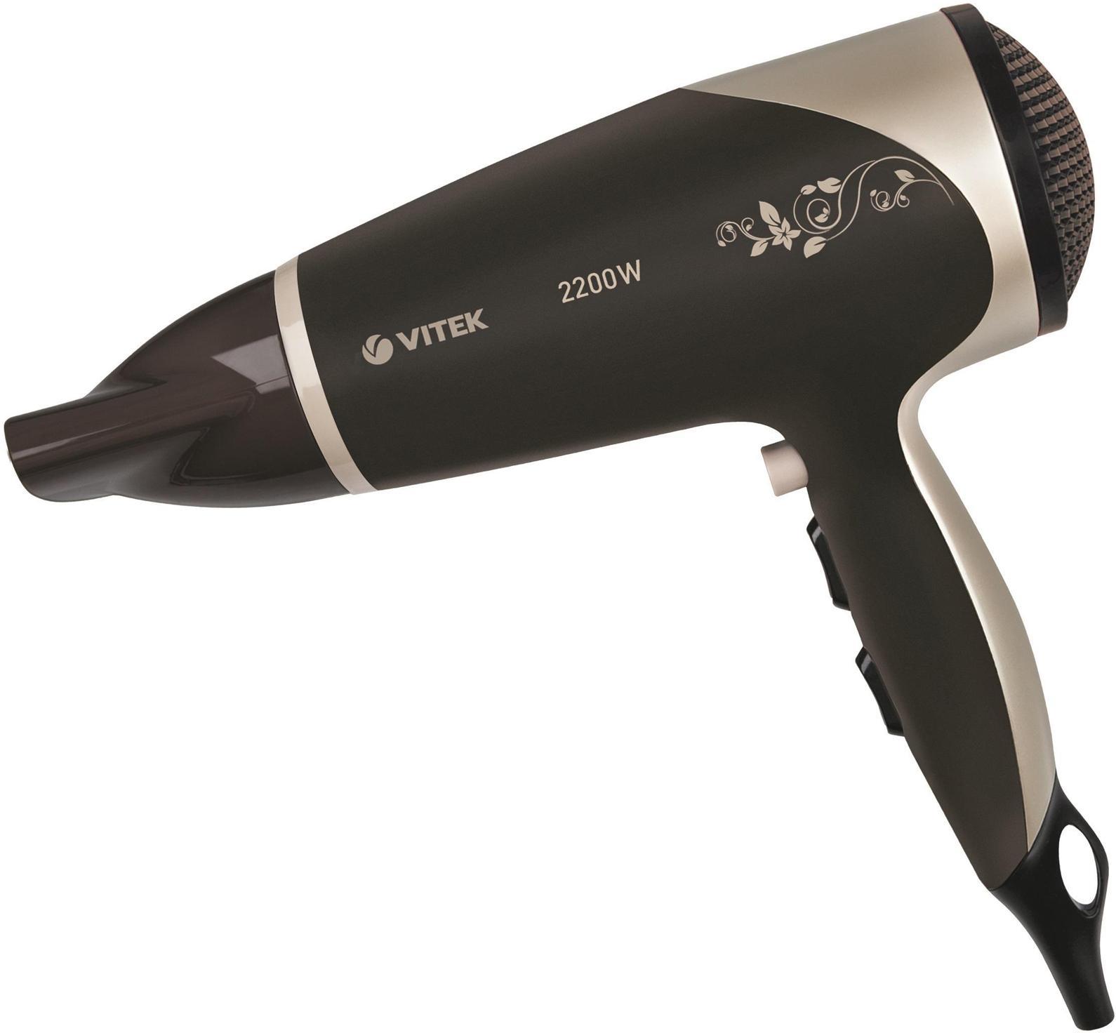 Vitek 2327(CL) фенVT-2327(CL) Vitek 2327(CL) фенVT-2327(CL)Быстро высушить волосы и придать им необходимый объем вы можете при помощи удобного фена VITEK VT-2327 CL. Различные насадки, высокая мощность, удобная форма и размеры, яркий дизайн и простота управления обеспечивают максимально комфортные условия при создании любой прически. Он изготовлен из качественных материалов, а защита от перегрева исключит его поломку даже при длительном непрерывном использовании.