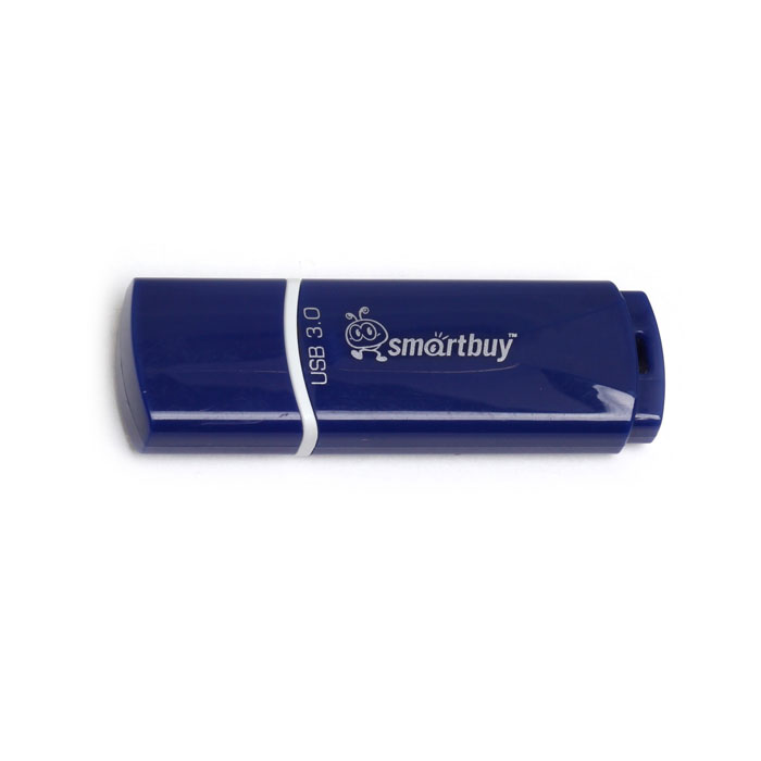 SmartBuy Crown 3.0 64GB, Blue USB-накопительSB64GBCRW-Bl SmartBuy Crown 3.0 64GB, Blue USB-накопительSB64GBCRW-BlВ дизайне SmartBuy Crown - простота и стиль, а отверстие для шнурка позволяет прикрепить накопитель к вашему телефону или связке ключей, чтобы он всегда был под рукой. Дизайн устройства предусмотрен таким образом, что колпачок можно прикрепить сзади корпуса (по типу шариковой ручки), что позволяет не потерять его. Простой, и стильный дизайн Отверстие для шнурка Колпачок можно прикрепить сзади (по типу шариковой ручки), чтобы он не потерялся Пропускная способность интерфейса: 480 Мбит/сек