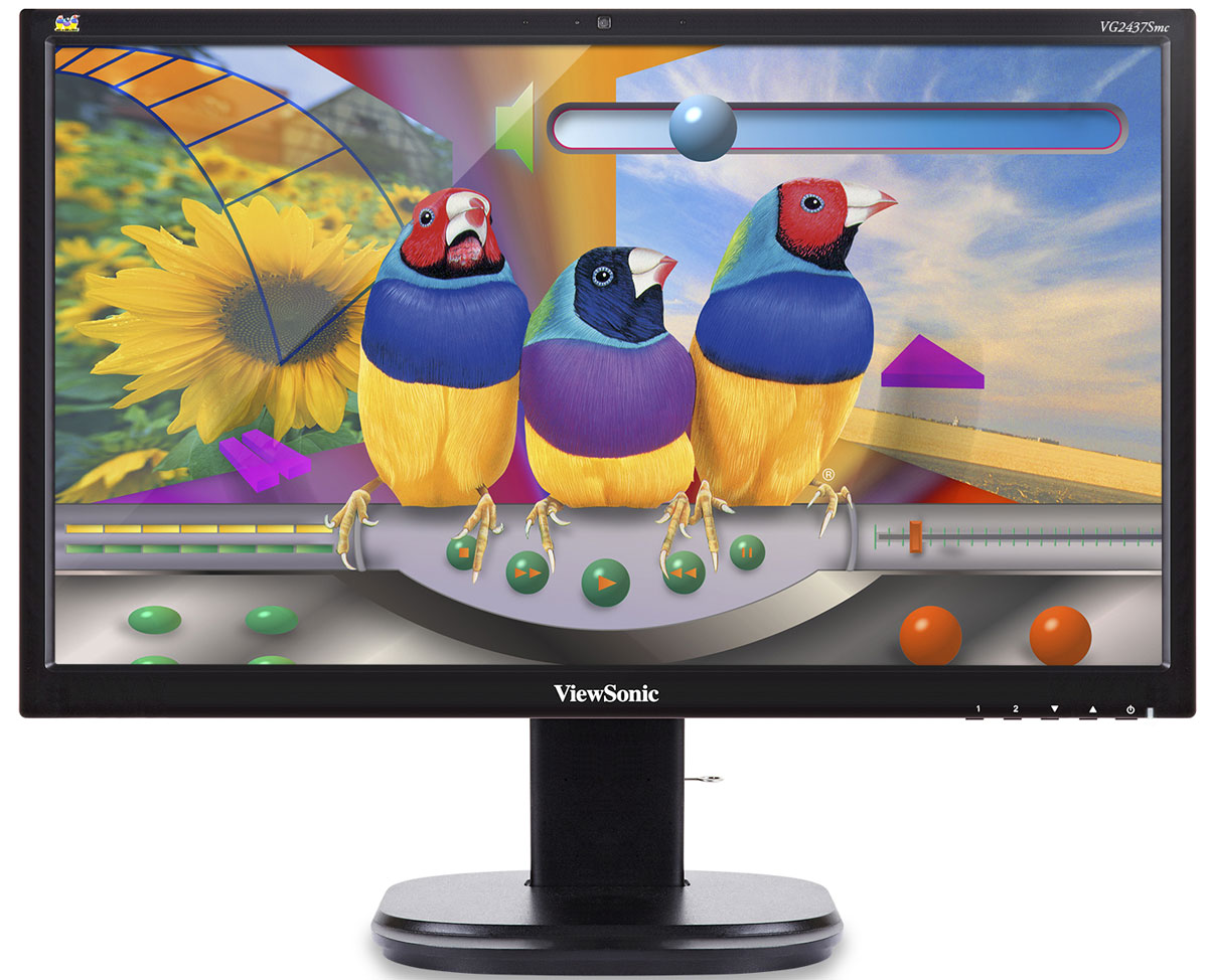 ViewSonic VG2437SMC мониторVS14995 ViewSonic VG2437SMC мониторVS14995В 24-дюймовом эргономичном мониторе ViewSonic VG2437SMC имеются 2-мегапиксельная веб-камера, микрофон с эхо-компенсацией и стереодинамики для взаимодействия с любым программным обеспечением видео- и веб-конференций. Панель SuperClear MVA обеспечивает широкие углы обзора 178° и потрясающую контрастность. К характерным особенностям относятся разъемы DisplayPort, DVI, VGA и USB, эргономичная подставка, технологии Blue Light Filter и Flicker-Free, энергосберегающие режимы Eco и стандартная 3-летняя гарантия. Проводите ли вы деловое совещание, прослушиваете ли виртуальную лекцию или просто общаетесь со своими друзьями и родственниками, тесное общение с помощью монитора VG2437Smc поможет вам сократить расходы, организовать совместную работу и повысить производительность. Монитор VG2437Smc совместим с приложениями Microsoft Lync, Skype, Cisco Jabber и Webex, Citrix Gotomeeting, Adobe Connect и Google Hangouts. Монитор VG2437Smc со встроенной 2-мегапиксельной...