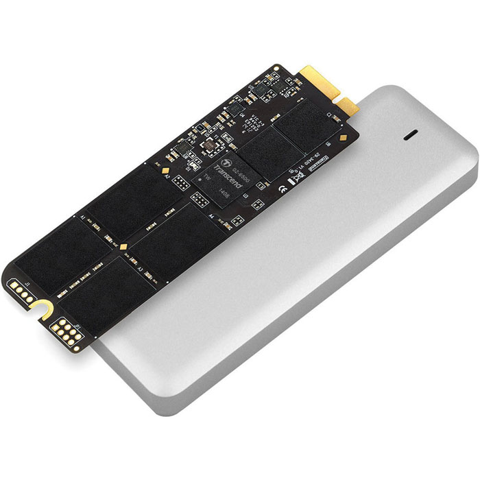 Transcend JetDrive 725 480GB SSD-накопитель для MacBook Pro (Retina) 15TS480GJDM725 Transcend JetDrive 725 480GB SSD-накопитель для MacBook Pro (Retina) 15TS480GJDM725Твердотельный накопитель Transcend JetDrive 725 можно установить на компьютеры MacBook Pro (Retina), что позволит не только ускорить работу компьютера, но и расширить объем доступной дисковой памяти. Теперь не нужно бессмысленно перемещать файлы в тщетных попытках освободить немного свободного места на диске. В комплекты Transcend JetDrive входят твердотельные накопители объемом до 960 ГБ. Установив JetDrive в свой компьютер Mac, вы получаете столь необходимое дисковое пространство для хранения всей вашей музыки, видео и фотографий. JetDrive отличается надежностью и высокой скоростью передачи данных, которая значительно превосходит показатели стандартных твердотельных накопителей, установленных в Mac. Накопители этой серии обеспечат максимальную производительность более чем достаточную для выполнения большинства повседневных задач, таких как просмотр веб-сайтов, игры или работа с несколькими приложениями одновременно. В комплект Transcend...