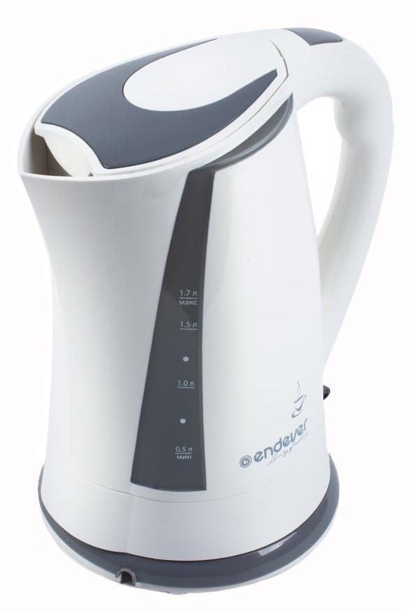 Endever KR-314 электрический чайникKR-314 Endever KR-314 электрический чайникKR-314Электрический чайник – один из самых необходимых электроприборов на любой кухне. Чайник Endever SkyLine KR-314 – это высокое качество изготовления, современный дизайн, стильная расцветка! Он украсит интерьер любой кухни и создаст прекрасное настроение! ФУНКЦИОНАЛЬНЫЕ ОСОБЕННОСТИ: Автоотключение при закипании Автоотключение при отсутствии воды Шкала индикации уровня воды Отсек для хранения шнура Эргономичная ненагревающаяся ручка Беспроводное соединение позволяет вращать чайник на подставке на 360° Скрытый нагревательный элемент Световой индикатор нагревания Съемный фильтр от накипи