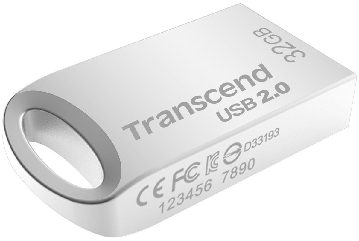 Transcend JetFlash 510 32GB, Silver USB-накопительTS32GJF510S Transcend JetFlash 510 32GB, Silver USB-накопительTS32GJF510SJetFlash 510 - крохотный металлический накопитель, который однозначно выделяется из сотни обычных флэш-драйвов, наводнивших рынок. После подключения к планшету или компьютеру, JetFlash 510 моментально расширяет память вашего устройства, и при этом, не занимая много места, как обычные флэш-драйвы. Вы даже можете использовать флэш-драйв с автомобильной USB-стереосистемой: просто загрузите ваши любые песни и наслаждайтесь дорогой.
