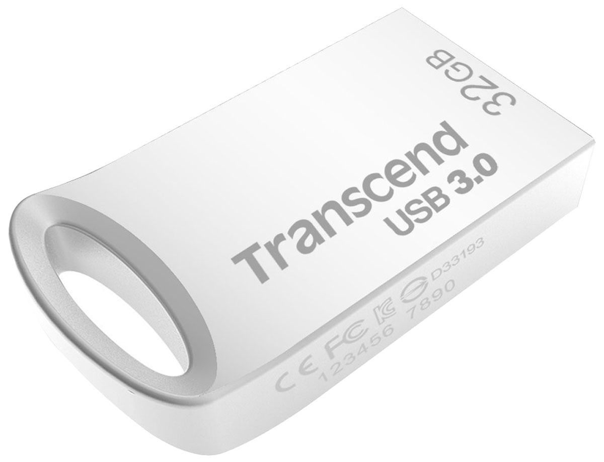 Transcend JetFlash 710 32GB, Silver USB-накопительTS32GJF710S Transcend JetFlash 710 32GB, Silver USB-накопительTS32GJF710SВысокоскоростные флэш-накопители JetFlash 710, оснащенные интерфейсом SuperSpeed USB 3.0, соответствуют всем требованиям новейших компьютерных систем последнего поколения. Миниатюрный металлический корпус JetFlash 710 практически не выступает из разъема USB, что позволяет использовать их с комфортом даже с наиболее компактными портативными устройствами. Эргономический дизайн максимально упрощает и облегчает повседневное использование этих флэш-накопителей. Кроме того, при подключении к автомобильной магнитоле с USB-коннектором, они не выступают из панели приборов и не блокируют доступ к другим органам управления. Сделайте вашу поездку более яркой и запоминающейся с флэш-накопителями JetFlash 710.