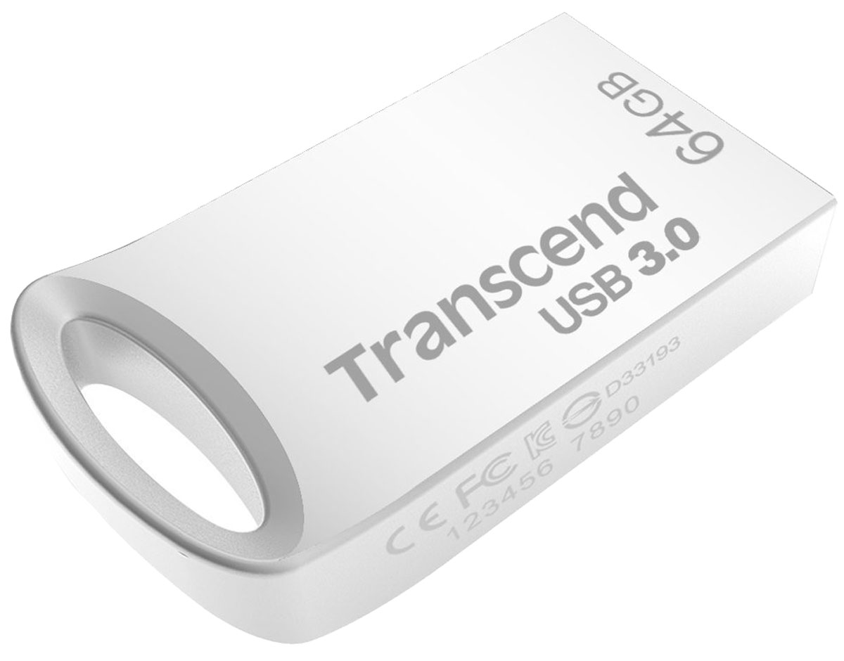 Transcend JetFlash 710 64GB, Silver USB-накопительTS64GJF710S Transcend JetFlash 710 64GB, Silver USB-накопительTS64GJF710SВысокоскоростные флэш-накопители JetFlash 710, оснащенные интерфейсом SuperSpeed USB 3.0, соответствуют всем требованиям новейших компьютерных систем последнего поколения. Миниатюрный металлический корпус JetFlash 710 практически не выступает из разъема USB, что позволяет использовать их с комфортом даже с наиболее компактными портативными устройствами. Эргономический дизайн максимально упрощает и облегчает повседневное использование этих флэш-накопителей. Кроме того, при подключении к автомобильной магнитоле с USB-коннектором, они не выступают из панели приборов и не блокируют доступ к другим органам управления. Сделайте вашу поездку более яркой и запоминающейся с флэш-накопителями JetFlash 710.