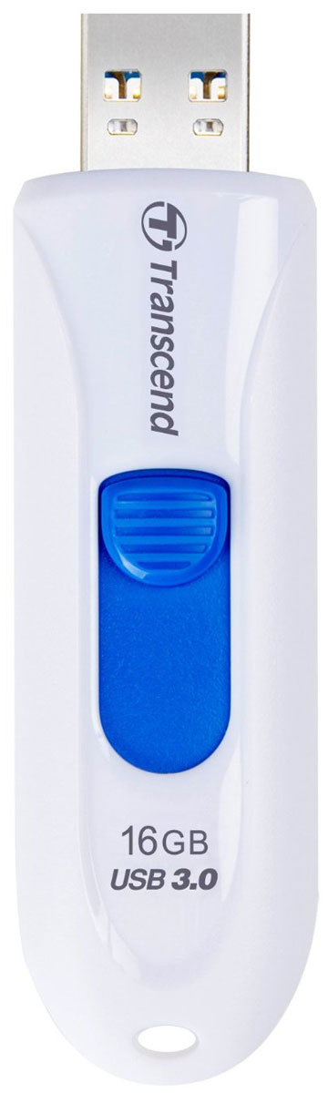 Transcend JetFlash 790 16GB, White Blue USB-накопительTS16GJF790W Transcend JetFlash 790 16GB, White Blue USB-накопительTS16GJF790WФлеш-накопитель Transcend JetFlash 790 оснащен выдвижным разъемом USB, что помогает сохранить данные от повреждения во время транспортировки. Просто нажмите цветной ползунок, чтобы выдвинуть разъем . JetFlash 790 поддерживает высокоскоростной интерфейс USB 3.0 и имеет большую емкость, что крайне удобно для хранения информации. Флешка с ярким и стильным дизайном привлечет внимание, а благодаря компактным размерам она будет с вами везде, куда бы вы не отправились! Пропускная способность интерфейса: 5000 Мбит/сек Индикаторы: питание, активность Совместимость: Windows 2000 / ME / XP/ Vista / 7 / 8; Mac OS 9.0, Linux Kernel 2.4.2