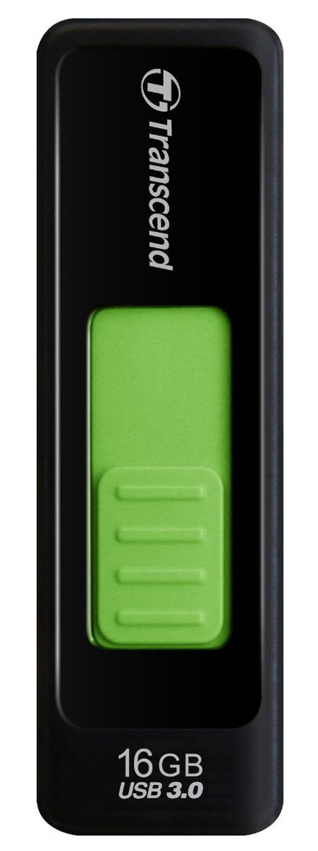 Transcend JetFlash 760 16GB, Black Green USB-накопительTS16GJF760 Transcend JetFlash 760 16GB, Black Green USB-накопительTS16GJF760Удобный флэш-накопитель Transcend JetFlash 760 не имеет защитного колпачка, но, при этом, оснащен выдвигаемым USB- разъемом, помогающим уберечь его от возможных повреждений во время транспортировки. Чтобы спрятать или выдвинуть разъем, необходимо лишь нажать и сместить размещенный на корпусе устройства цветной ползунок. Благодаря высокоскоростному интерфейсу SuperSpeed USB 3.0 и большой емкости, накопители JetFlash 760 максимально упростят хранение, перенос и распространение любых цифровых файлов в дороге.