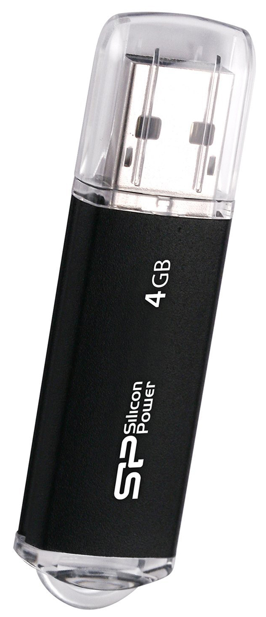 Silicon Power Ultima II l-Series 4GB, Black USB-накопительSP004GBUF2M01V1K Silicon Power Ultima II l-Series 4GB, Black USB-накопительSP004GBUF2M01V1KUSB-накопитель Silicon Power Ultima II l-Series имеет современный алюминиевый корпус с матовой поверхностью, защищенной от царапин и отпечатков пальцев. LED-индикация показывает статус работы. Благодаря системе Рlug and play накопитель не требует внешних источников питания. Совместим со стандартом RoHS. Бесплатная загрузка программного обеспечения SP Widget с 7 основными функциями для максимизации работы USB накопителя.