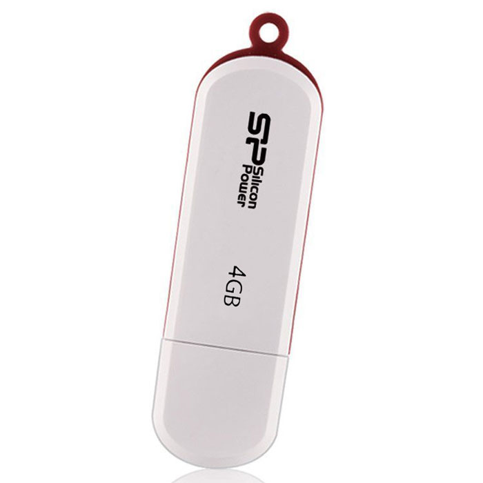 Silicon Power LuxMini 320 4GB, White USB-накопительSP004GBUF2320V1W Silicon Power LuxMini 320 4GB, White USB-накопительSP004GBUF2320V1WSilicon Power LuxMini 320 прост в исполнении и очень элегантный, отполированная поверхность корпуса заставляет обратить на себя внимание. Для удобства модель снабжена отверстием для цепочки и аксессуаров. Устройство особенно практично для пользователей, постоянно бывающих в разъездах. SP Widget для безопасности данных Резервное копирование документов Резервное копирование папок Резервное копирование электронной почты Шифрование данных Norton Antivirus 60-дневная бесплатная пробная версия Избранное PC-Lock (паролем, по времени или накопителем)