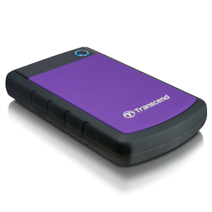 Transcend StoreJet 25H3 500GB, Purple внешний внешний диск (TS500GSJ25H3P)TS500GSJ25H3P Transcend StoreJet 25H3 500GB, Purple внешний внешний диск (TS500GSJ25H3P)TS500GSJ25H3PПортативный жесткий диск StoreJet 25H3 - это надежное устройство с отличными рабочими характеристиками USB 3.0, емкостью для хранения до 2 ТБ, что позволит хранить около 200 DVD фильмов, и 3-ступенчатой антиударной системой защиты, отвечающей жестким требованиям испытаний U.S. на падение. Устройство StoreJet 25H3 обладает высокой скоростью передачи информации до 90MB/сек., что делает его идеальным выбором для любителей высокой скорости. Передача изображений DVD фильмов возможна за менее, чем 1 минуту! Устройство StoreJet 25H3 отличает прекрасный дизайн - антискользящий резиновый корпус фиолетового или синего цвета, а также высокая степень защиты благодаря укрепленному внешнему кейсу и внутренней системе подвески, что предохраняет устройство от ударов. Также, устройство снабжено кнопкой для удобного быстрого автоматического резервного копирования в одно нажатие, что сделает процесс синхронизации данных и резервного копирования максимально быстрым и...