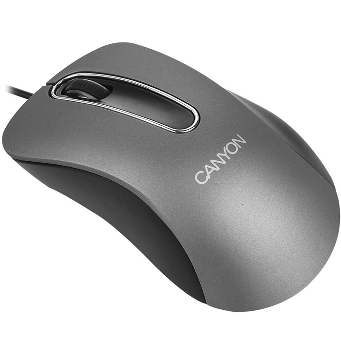 Canyon CNE-CMS3, Silver мышьCNE-CMS3 Canyon CNE-CMS3, Silver мышьCNE-CMS3Простая двухцветная мышка Canyon CNE-CMS3 отличается эргономичностью и хорошей сбалансированностью. Классический серебристый цвет корпуса элегантно сочетается с черным основанием. Мышь оборудована тремя клавишами для точного управления, прорезиненное покрытие приятно на ощупь. Отсутствие изысков в комплектации мыши приятно отражается на её стоимости.