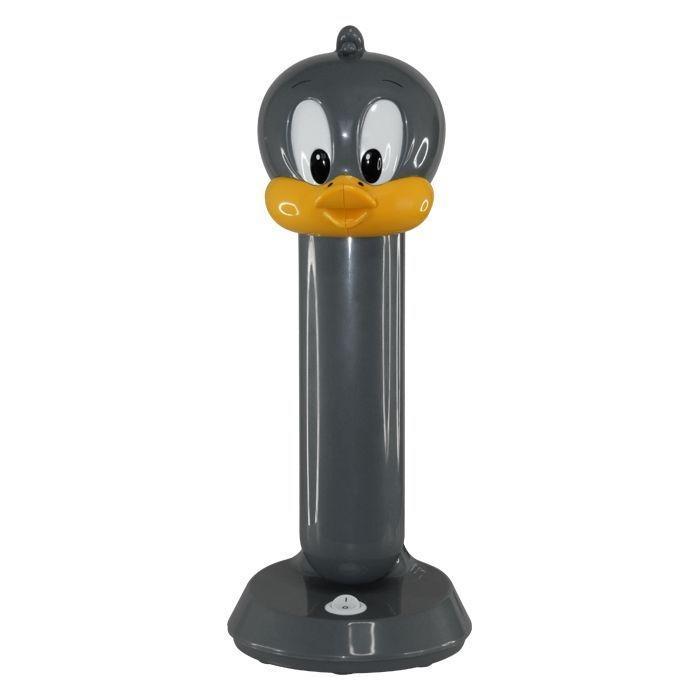 Светильник KT415E Baby Daffy Duck/Даффи ДакKT415E Светильник KT415E Baby Daffy Duck/Даффи ДакKT415EВпервые бесшабашный Daffy Duck представлен в новом качестве - в виде функционального настольного светильника для детей и взрослых с энергосберегающей лампой и подвижным плафоном. Корпус светильника выполнен из высококачественного термостойкого пластика. Наиболее комфортная цветовая температура лампы нейтрально-белая 4500К предназначена для освещения жилых помещений.