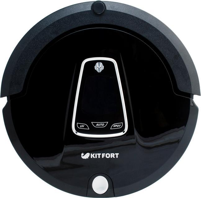 Kitfort KT-512 робот-пылесосKT-512 Kitfort KT-512 робот-пылесосKT-512Робот-пылесос Kitfort КТ-512 с успехом выполнит ежедневную уборку. Он оснащен функциями автоматической и ручной уборки, локальной уборки и уборки по расписанию. Искусственный интеллект пылесоса автоматически выбирает наиболее оптимальную траекторию движения в каждом случае, согласующуюся с выбранной программой. Режимов уборки несколько: по спирали, случайным образом, движение «змейкой», по периметру помещения. Хотите прийти с работы и обнаружить чистую квартиру? Запрограммируйте робота, задав график, и самостоятельный помощник Kitfort КТ-512 в ваше отсутствие уберет во всех помещениях. Пылесос оснащен боковой щеткой, турбощеткой, УФ лампой и съемной тряпкой для натирания пола. Ворс боковой вращающейся щетки выступает за габариты пылесоса, что позволяет ему собирать пыль вдоль плинтусов, вдоль диванов, около дверных косяков и других стоящих на полу предметов. Высота пылесоса небольшая (его высоту можно сравнить с шириной ладони), поэтому он может заехать под некоторые...
