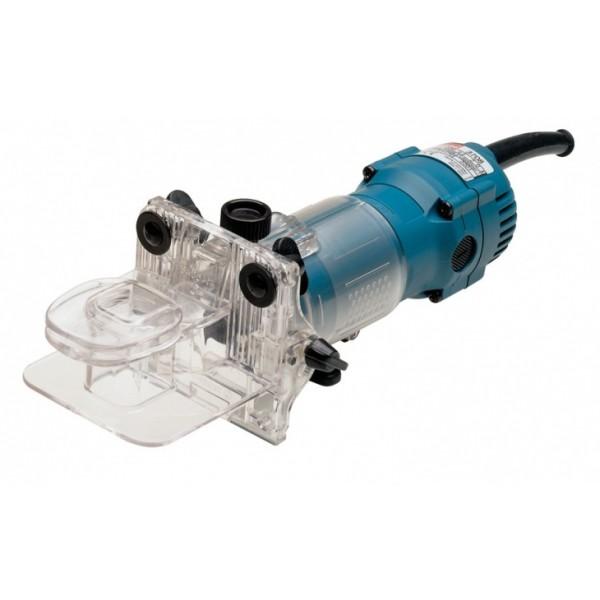 Фрезер Makita 37083708 Фрезер Makita 37083708Фрезер Makita 3708 используется для выполнения резов, снятия фасок и обработки кромок деревянных заготовок. Двигатель инструмента мощностью 440 Вт позволяет обрабатывать древесину толщиной до 30 мм. Благодаря системе пылеудаления можно поддерживать чистоту на рабочем месте. Удлиненная форма инструмента и компактные размеры - для удобного удержания инструмента при непрерывной работе.