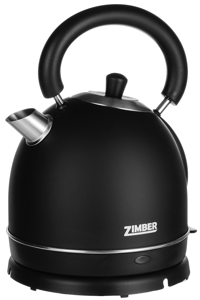Zimber ZM-10768, Black электрический чайникZM-10768 Zimber ZM-10768, Black электрический чайникZM-10768Zimber ZM-10768 - надежный электрический чайник емкостью 1,8 л. Корпус модели выполнен из нержавеющей стали высокого качества, что обеспечивает его устойчивость к коррозии. Скрытый нагревательный элемент также изготовлен из нержавеющей стали. Для удобного и безопасного использования чайник обладает системой защиты от кипячения без воды, функцией автоматического отключения, а также эргономичной ручкой и крупным носиком.