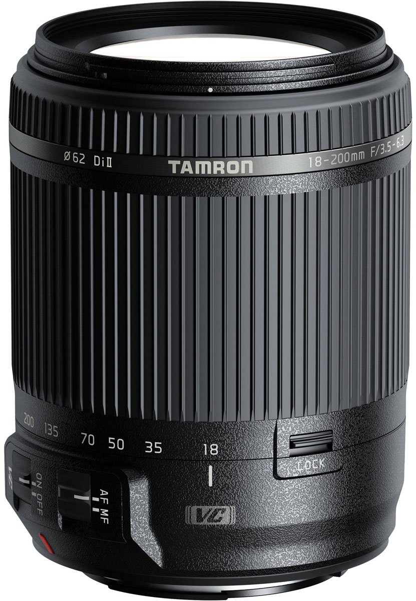 Tamron 18-200mm F/3.5-6.3 DI II VC, Black объектив для Canon Tamron 18-200mm F/3.5-6.3 DI II VC, Black объектив для Canon