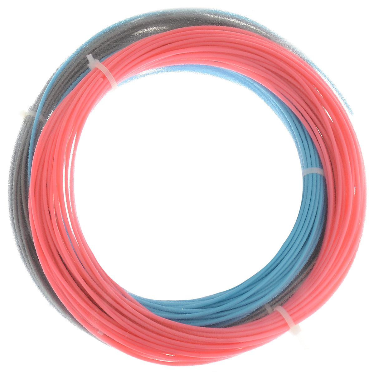 ESUN 3D Filament, Blue Pink Silver комплект ABS-пластика (10 м)УТ000006538 ESUN 3D Filament, Blue Pink Silver комплект ABS-пластика (10 м)УТ000006538ESUN 3D Filament - комплект ABS-пластика для 3D печати, состоящий из трех цветов. Толщина пластика составляет 1,75 мм. Длина каждого мотка - 10 метров.